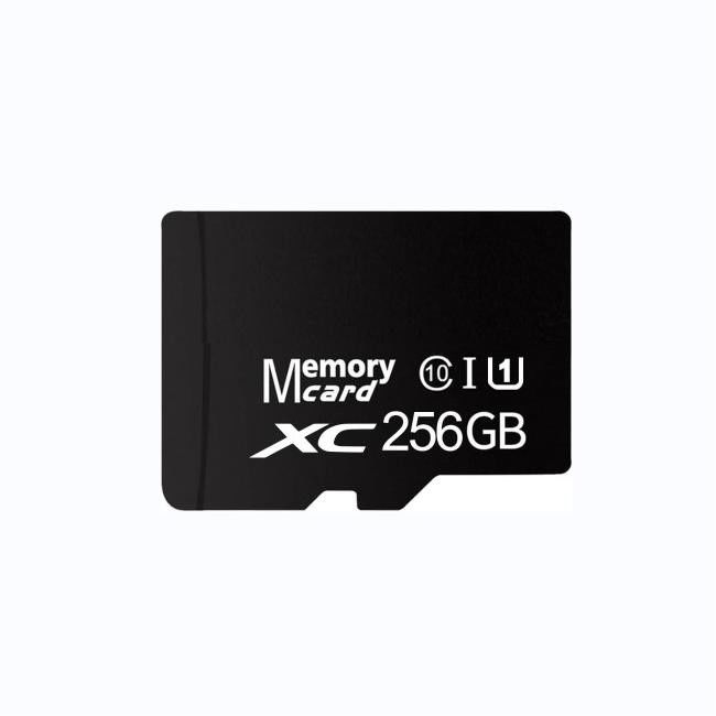 256GB Klasse 10 Micro SD-Karte UHS-I U1 kompatibel mit Dashcam Kamera Mobile Pad
