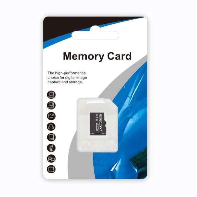 256GB Klasse 10 Micro SD-Karte UHS-I U1 kompatibel mit Dashcam Kamera Mobile Pad