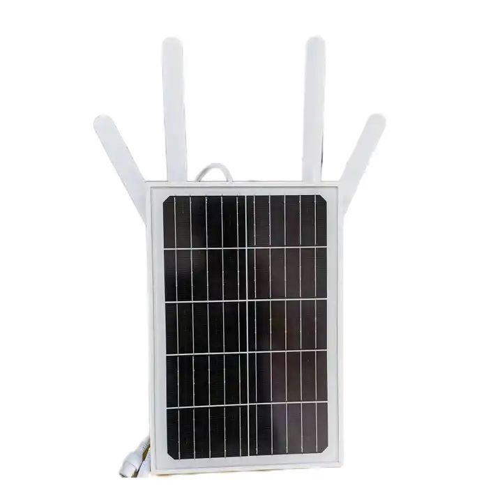 IP66 Solarzubehör 2,4G Solarbatteriebetriebener Outdoor-Wifi 4G-Router