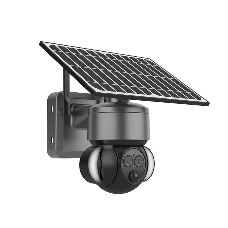 6MP Vollfarbe Solar Outdoor Security Kamera 4G Solar PTZ Kamera OEM